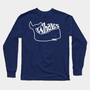 Whales Long Sleeve T-Shirt